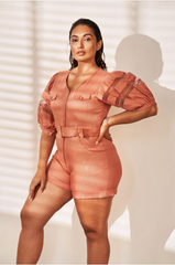 RW2020- Linen Romper