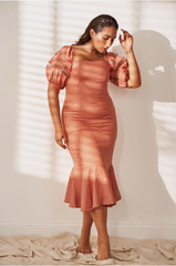 RW2023- Linen Midi Dress