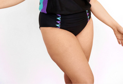 Curve-Geometric High Waist Bottom- 41003B -(Telegram exclusive)