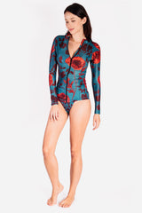 Bunga Rash Guard (Print) SKU 3018A (30% OFF U.P$202)