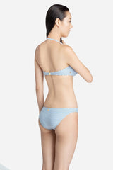 Stripes Bandeau Bikini Top- 14010S