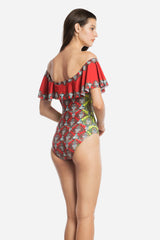 Mu.lan Ruffled One Piece - (40% Markdown)