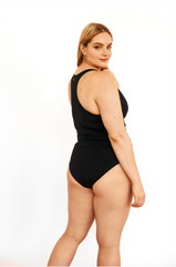 Curve-Black Tankini DD Cup Top- 41001AZ -(Telegram exclusive)