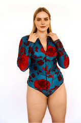 Bunga Rash Guard (Print) SKU 3018A (30% OFF U.P$202)