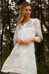 RW2105- Pinstripe Shirt dress